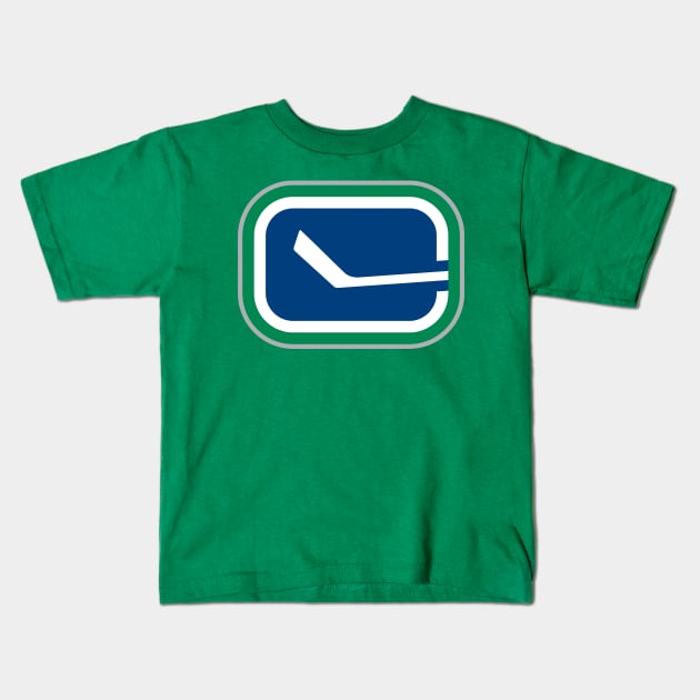 Vancouver Canucks Kids T-Shirt by Briancart